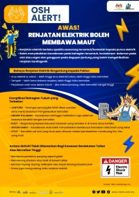 AWAS Renjatan Elektrik Boleh Membawa Maut