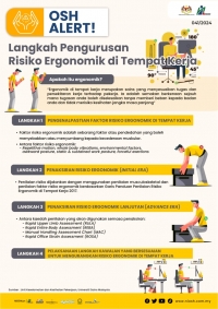 Langkah Pengurusan Risiko Ergonomik di Tempat Kerja