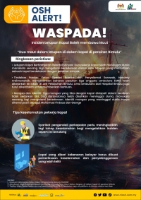 Waspada! Insiden Letupan Kapal Boleh membawa Maut