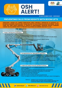 Preventing Falls from Heights with Boom Lifts