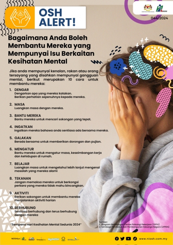 Bagaimana Anda Boleh Membantu Mereka yang Mempunyai Isu Berkaitan Kesihatan Mental